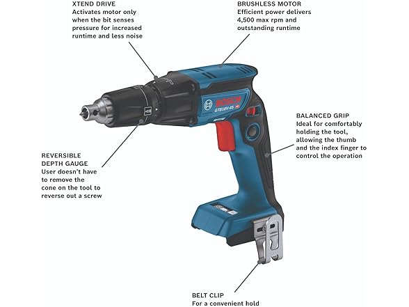 Bosch GTB18V-45N  GTB18V-45N 18V Brushless 1/4-I
