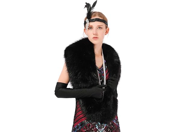 Dikoaina Women (120cm) Extra Women's Faux Fur Coat