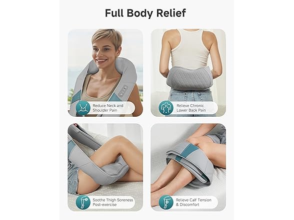 Snailax Cordless Neck Massager