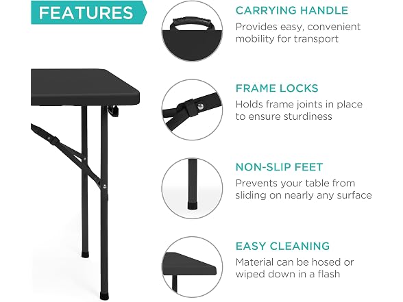 Best Choice Products Best Choice Products 4ft Plastic