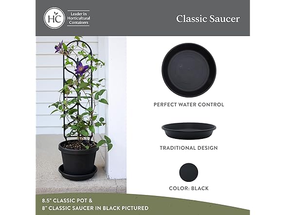 The HC Companies Flower Pot Saucers