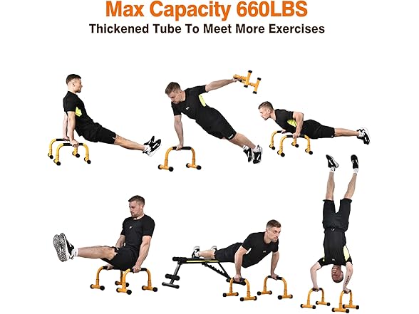 Heavy-Duty No Wobbling Parallel Bars