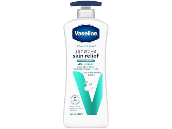 Vaseline, Sensitive Skin Relief Body Lot