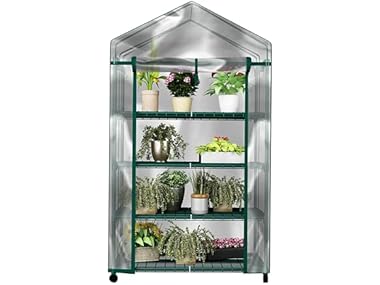 $17.99, Was $29.99, 40% Off! Home-Complete 4 Tier Mini Greenhouse dealfomo