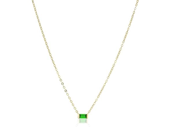 Amazon Essentials Baguette Necklace
