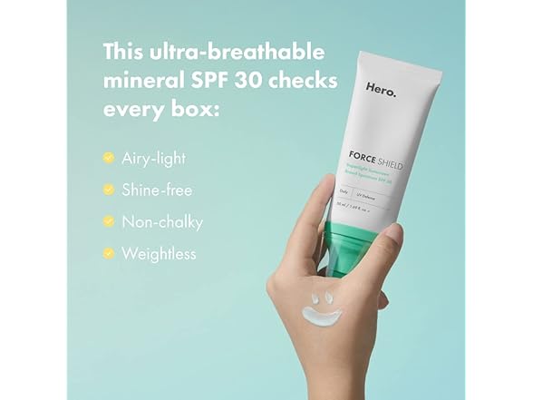 Hero Cosmetics Force Shield Superlight Sunscreen