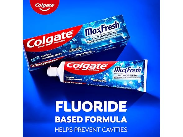Colgate MaxFresh Cool Mint Toothpaste 6.3oz