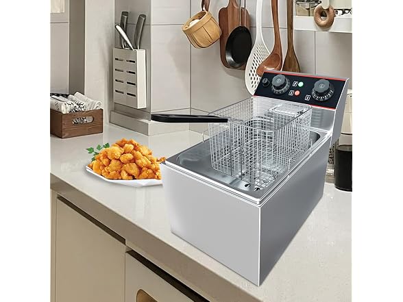 Professional Electric Deep Fryer for Home 8L