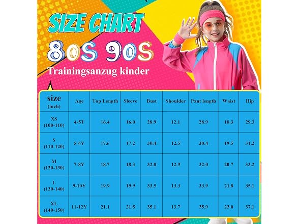 TIMSOPHIA Pink 80S Tracksuit for Kids