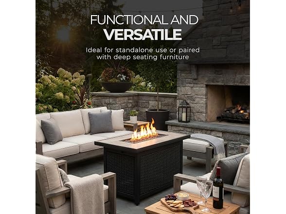 Four Seasons Courtyard Wilmette Aluminum Firepit