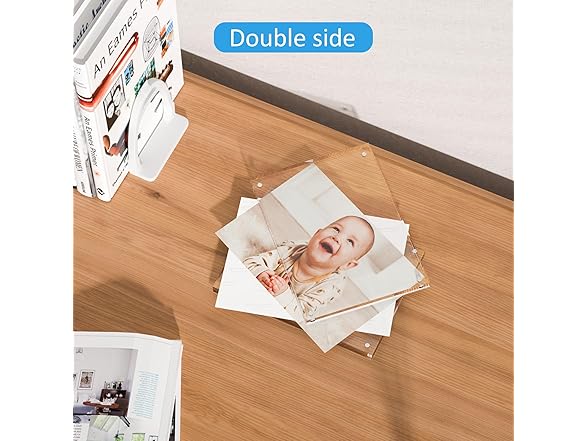Hongtuocb Acrylic Clear Picture Frame