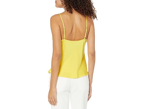 Ramy Brook Womens Abigail Satin Cowl Neck Camisole (L)