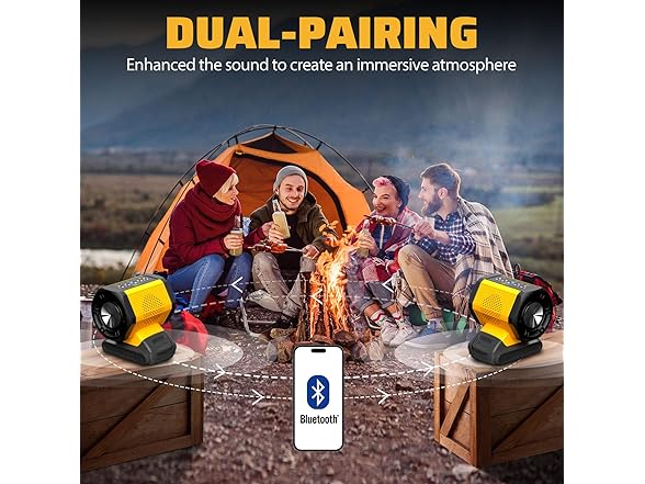 DeWALT 20V Battery Bluetooth Speaker
