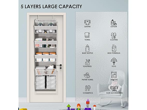 DCCDU Over the Door Organizer
