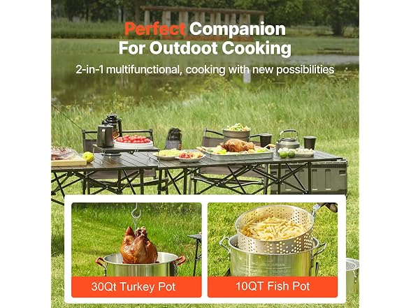 Turkey Deep Fryer, 30-qt Turkey & 10-qt Fish