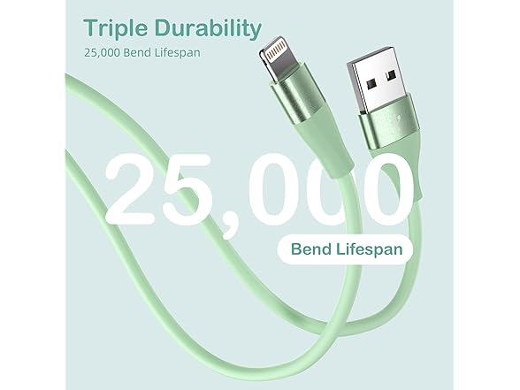 MenoSupp iPhone Charger cord