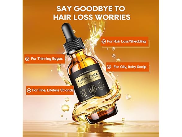 Folivive Hair Growth Serum Oil for Women