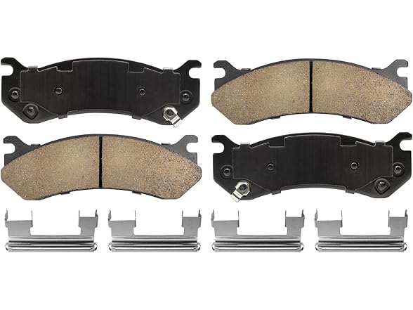 Detroit Axle - 4pc Brake Pads for 1999-200