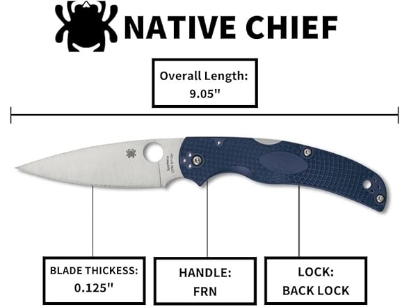Spyderco Native Chief Pocket Knife
