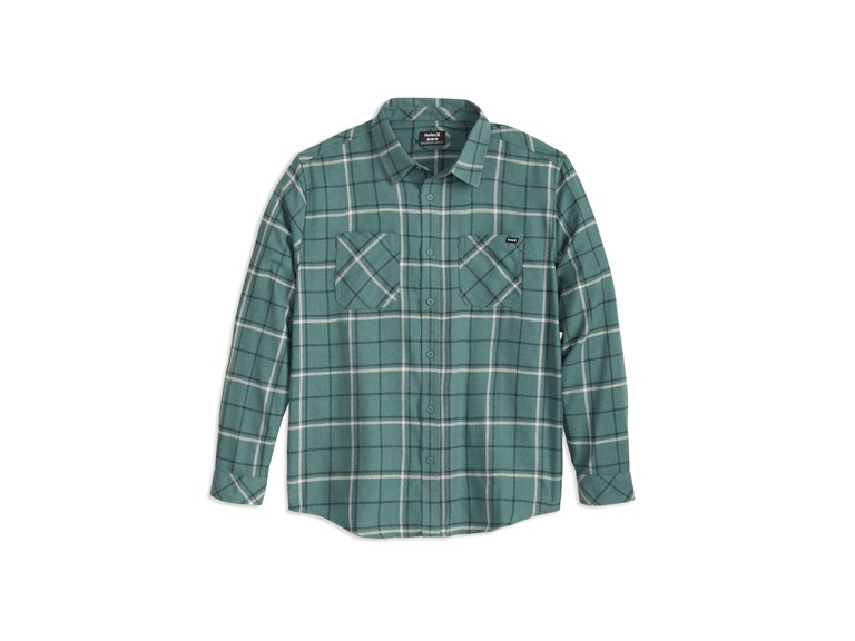Hurley Flannel Button Up Shirt