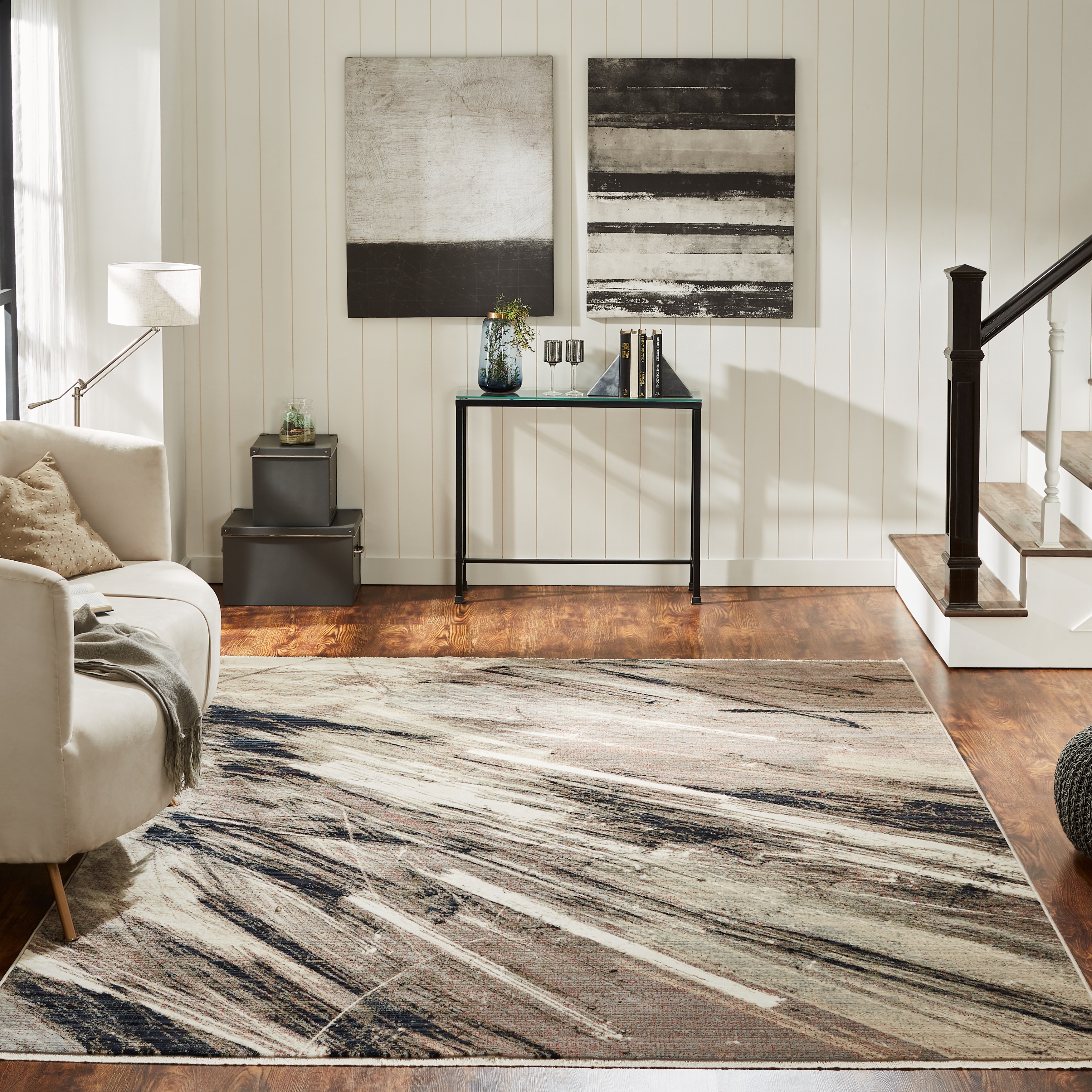 Aurora Contemporary Area Rug - Gallery 9