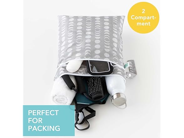 Bumkins Waterproof Wet Dry Bag for Baby