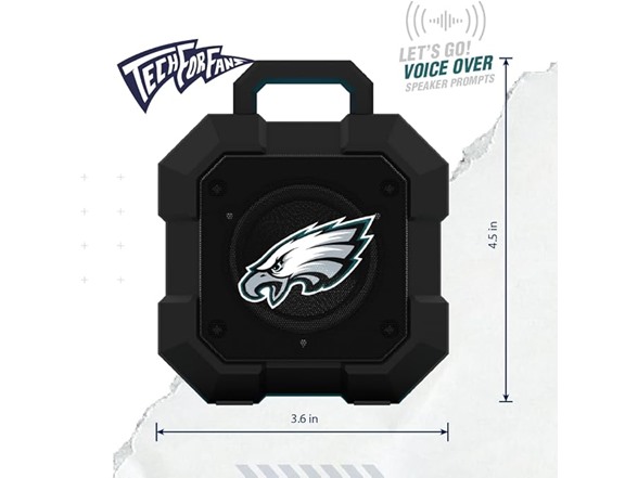 NFL Shockbox LED Bluetooth Speaker