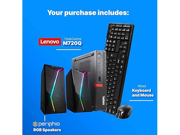 Lenovo M720Q ThinkCentre Mini PC 16GB 500GB