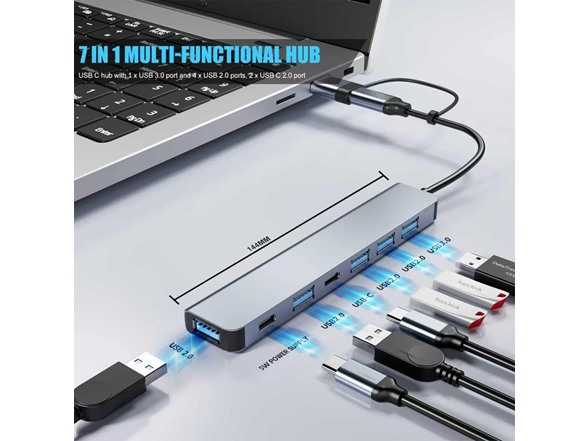 Ethos 7-in-1 USB-C Hub