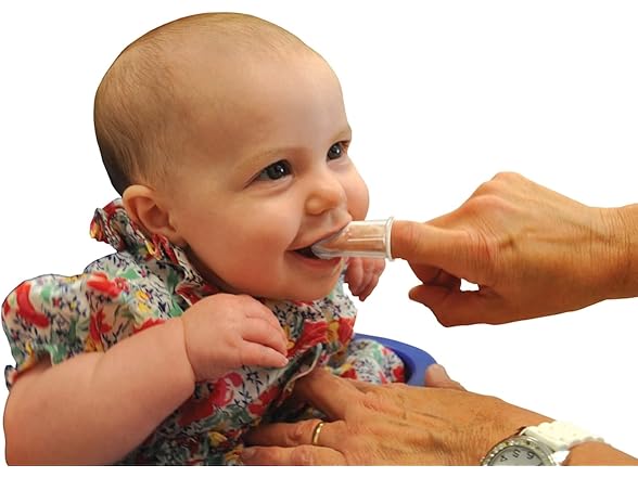 Brilliant Baby Finger Toothbrush, 2Pk