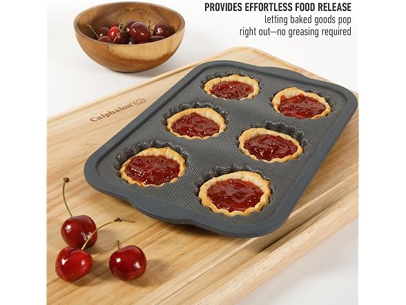 Calphalon Omni 6-Cup Mini Pie Pan