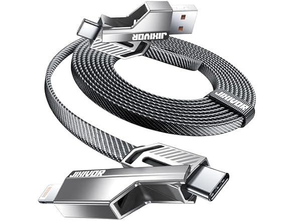 Jixivor 3 FT 4 in 1 Charging Cable
