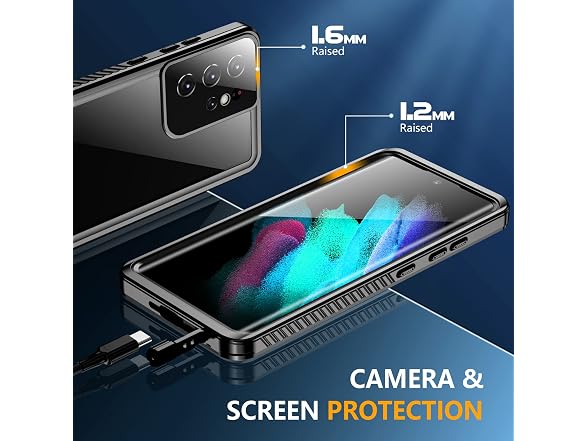 Temdan for Samsung Galaxy S21 Ultra Case