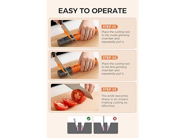 LEFUGO electric knife sharpener