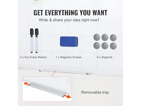 VEVOR Calendar Whiteboard