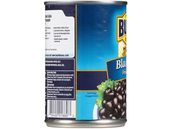 Bush's Canned Black Beans (Pack of 1)