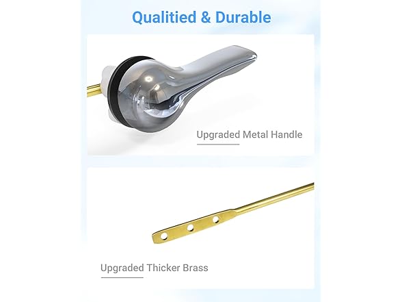 WINONLY Universal Toilet Handle Replacement Kit