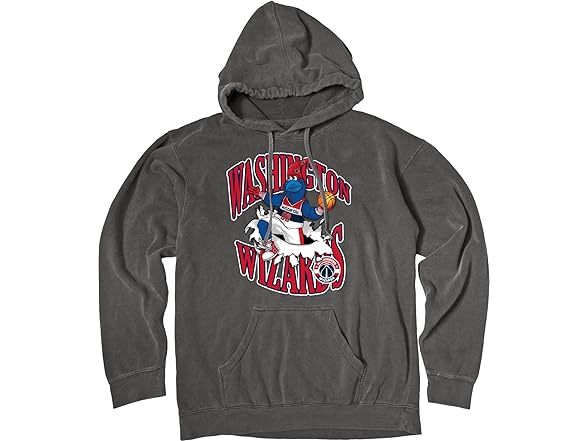 WASHINGTON WIZARDS Hooded Sweatshirt Ringspun Slam (Large)