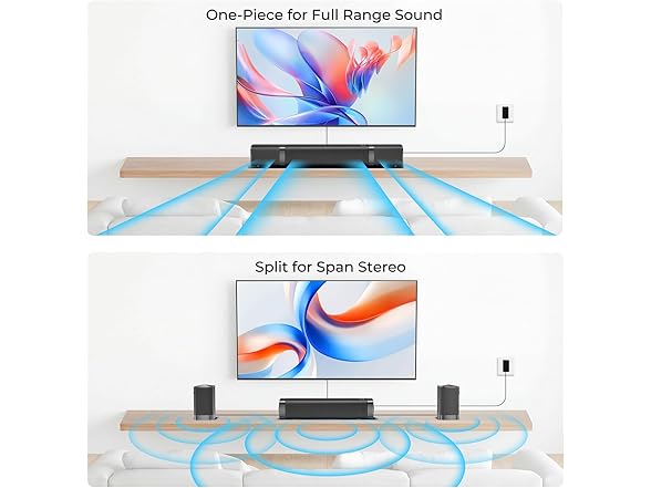 Assistrust 2.1CH Soundbar with Subwoofer