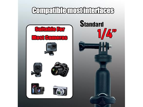 LAZORA 360°Motorcycle Camera Mount