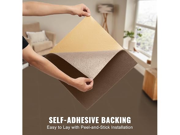 Carpet Tiles Peel and Stick, 18” x 18” Squares