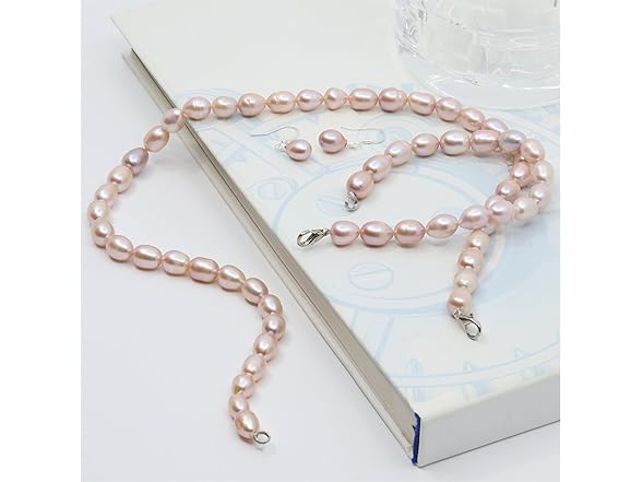 KK LifeStyle Freshwater – Lavender Pearls Set