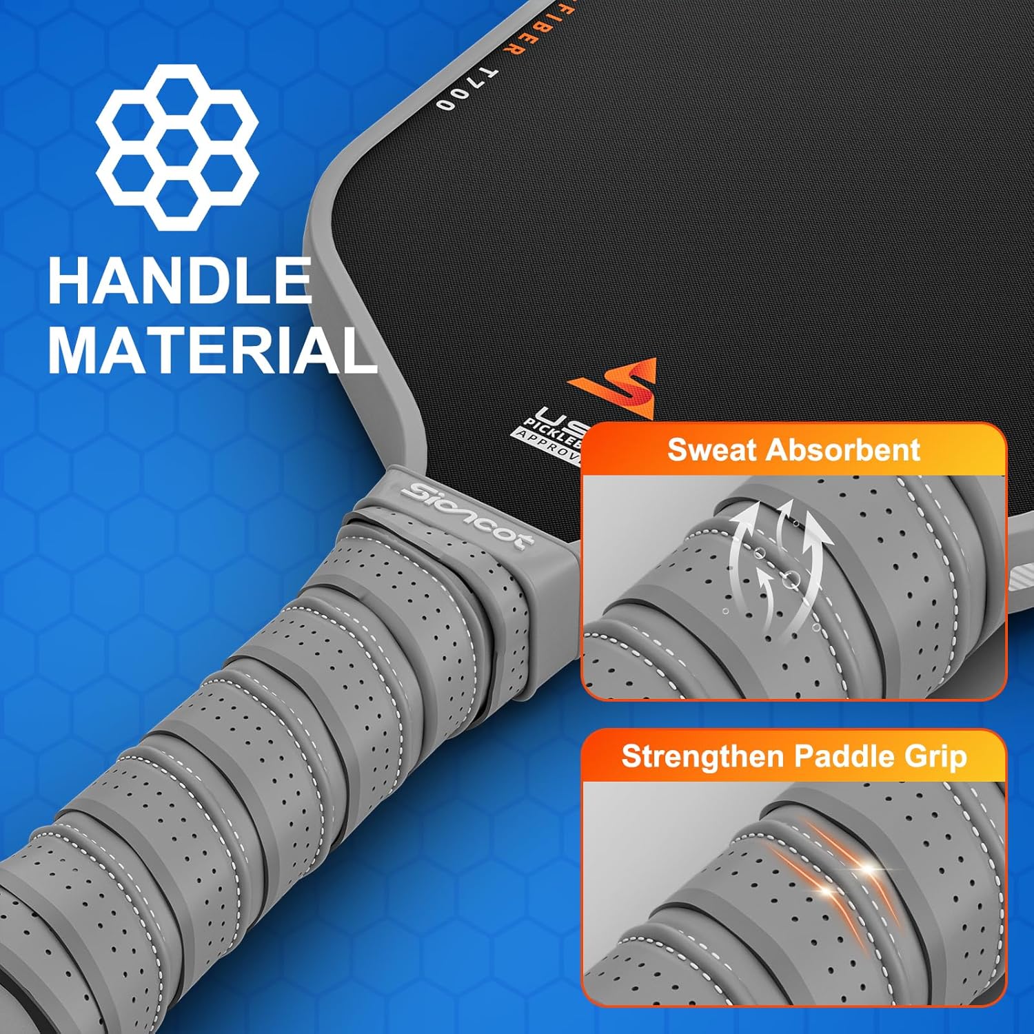 Sioncot Thermoformed Pickleball Paddle - Gallery 15