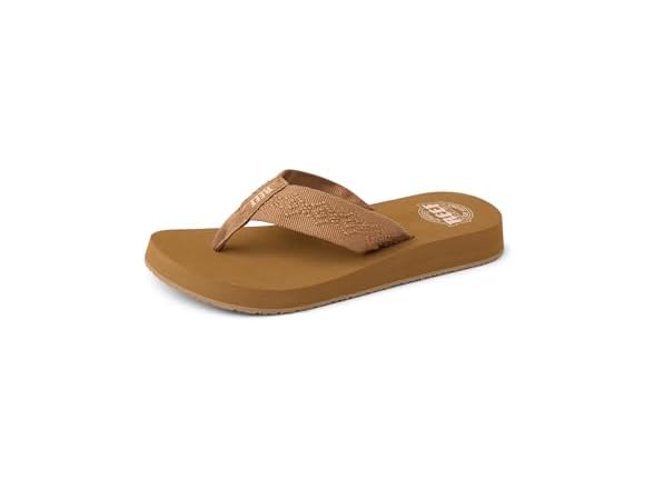Reef Sandy Womens Beach Flip Flop, (12)