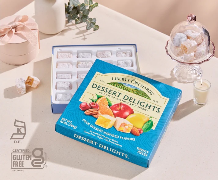 (5 Pack) Liberty Orchard Soft Fruit & Nut Candies Gift Set - Gallery 25