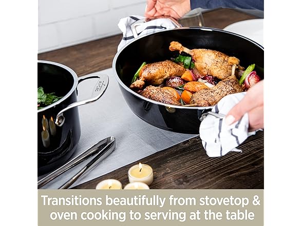 All-Clad FusionTec Ceramic Soup Pot 4 Quart 