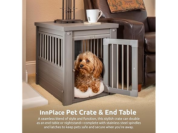 New Age Pet ecoFLEX Pet Crate/End Table