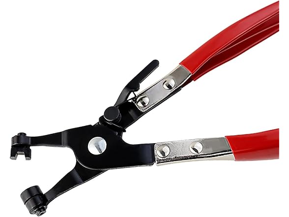 Bilkeru 1 Pcs Red Clamp Hose Pliers Tool