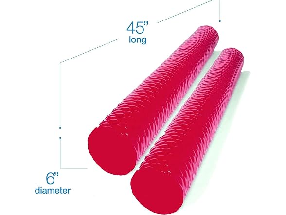 VOS Mega Pool Noodle –Thick Foam Float, Lounging