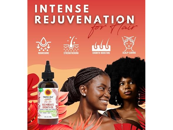 Tropic Isle Living 3x Strong Roots Red Pimento Hair Growth